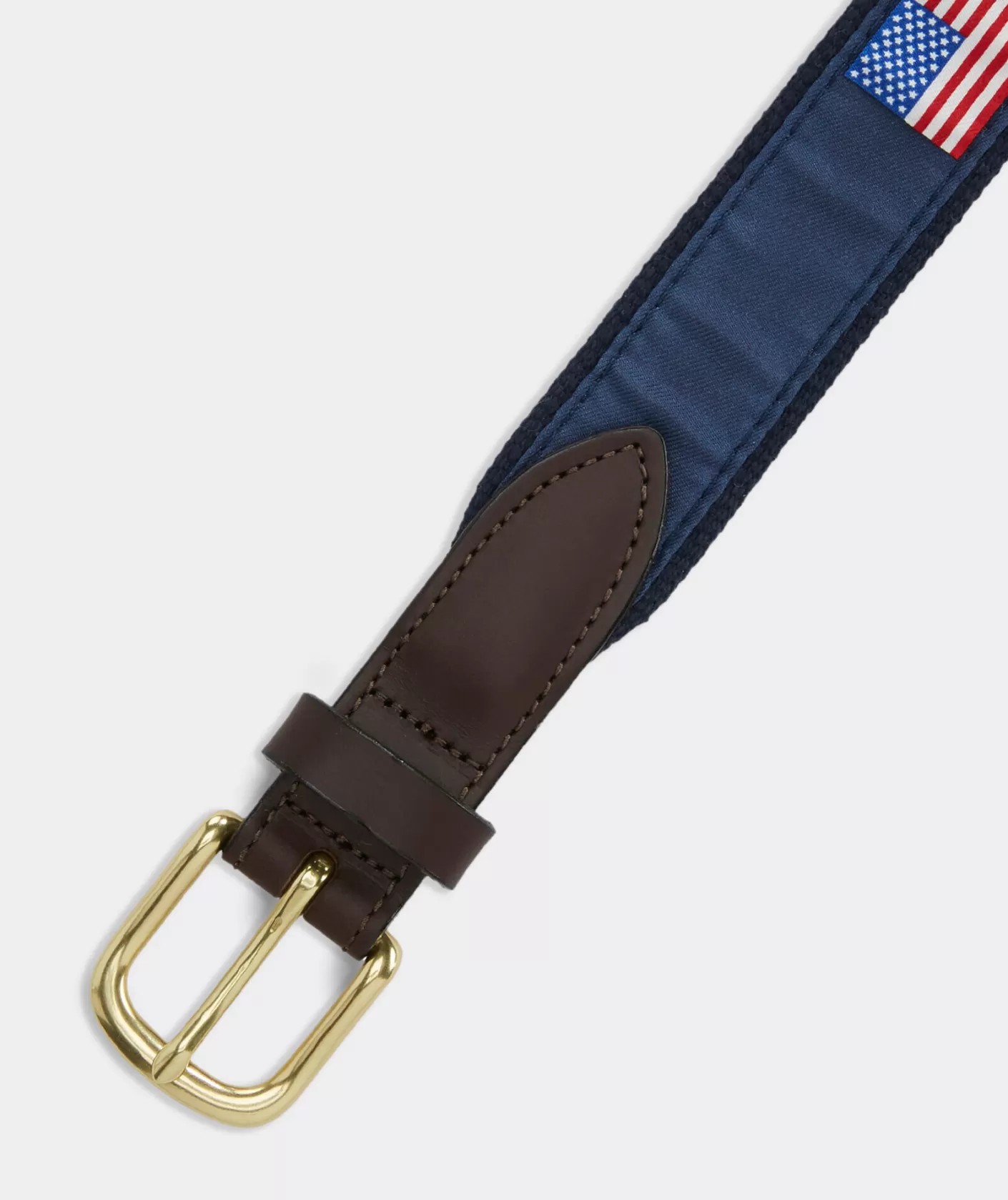 Vineyard Vines American Flags Canvas Club Belt< Belts