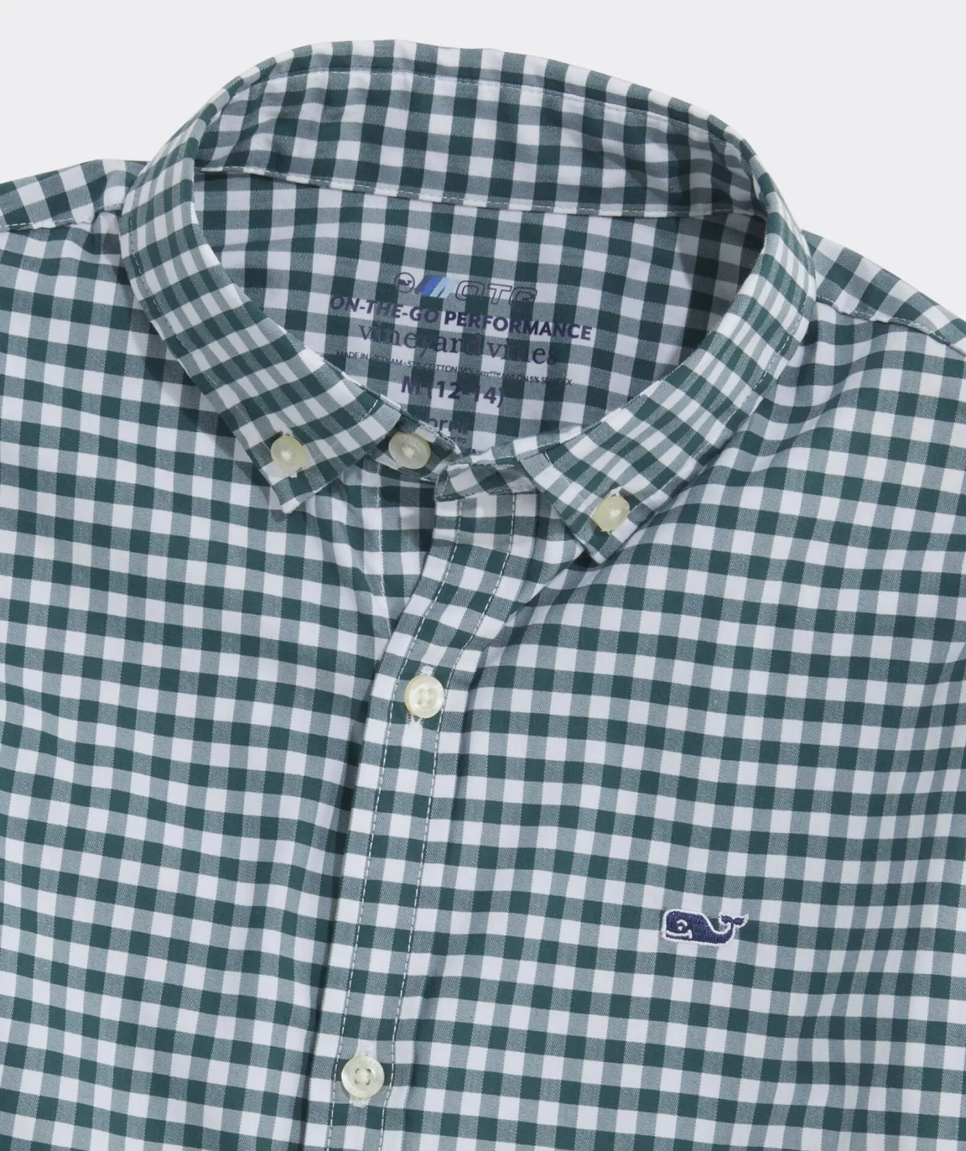 Vineyard Vines Boys' On-The-Go brrrº Gingham Shirt< Button-Down Shirts