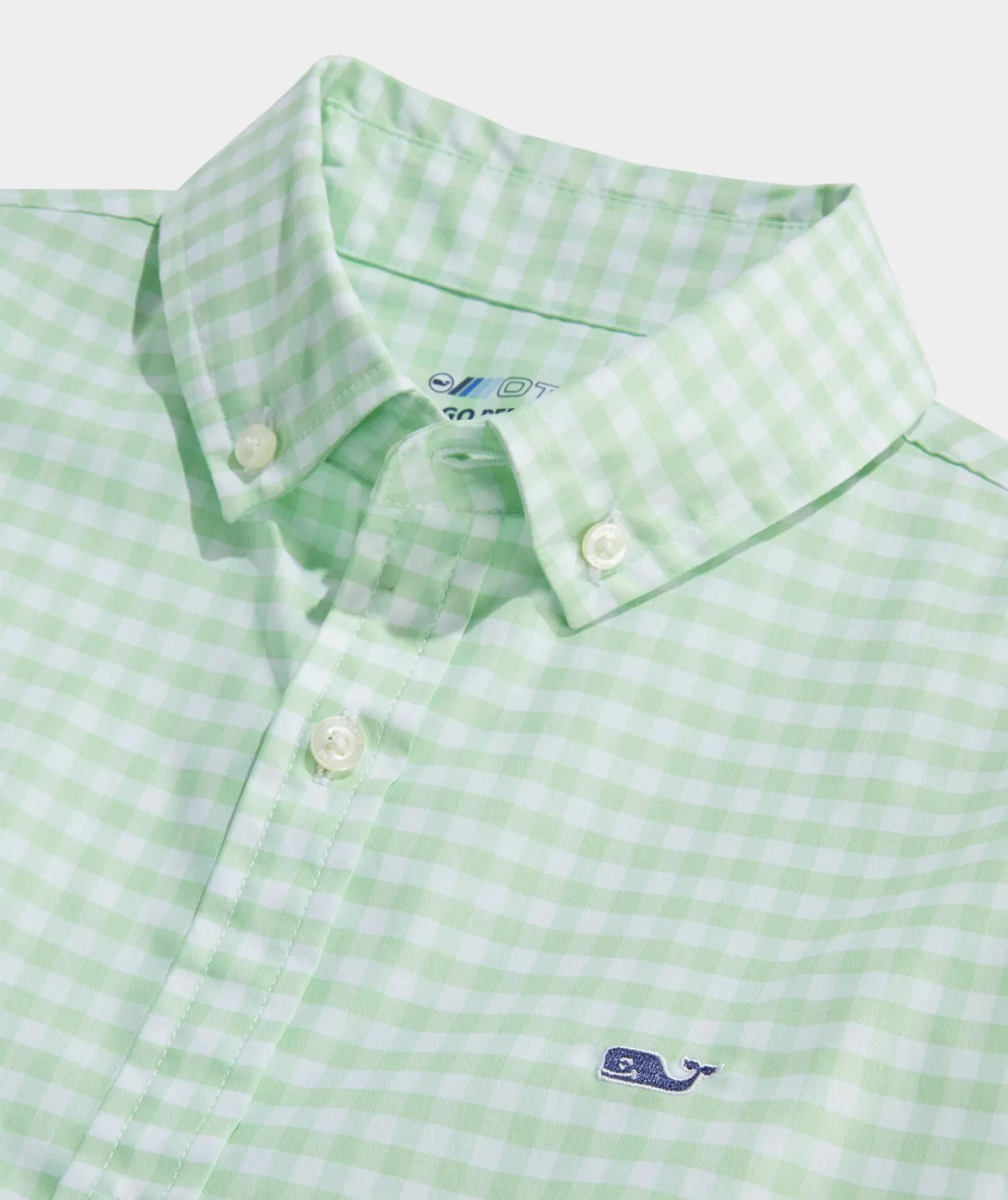 Vineyard Vines Boys' On-The-Go brrrº Gingham Shirt< Button-Down Shirts