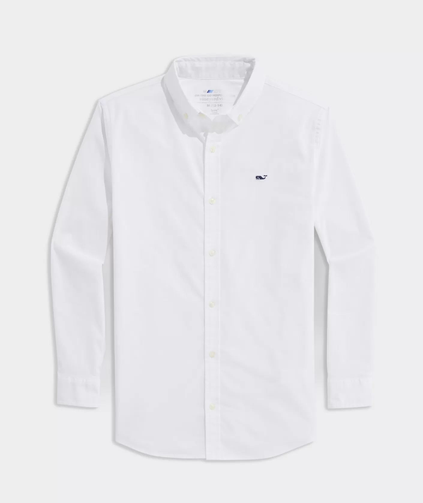 Vineyard Vines Boys' On-The-Go brrrº Solid Shirt< Button-Down Shirts