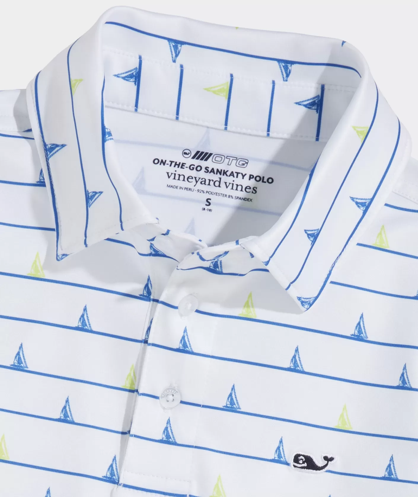 Vineyard Vines Boys' Printed Sankaty Polo< Polos