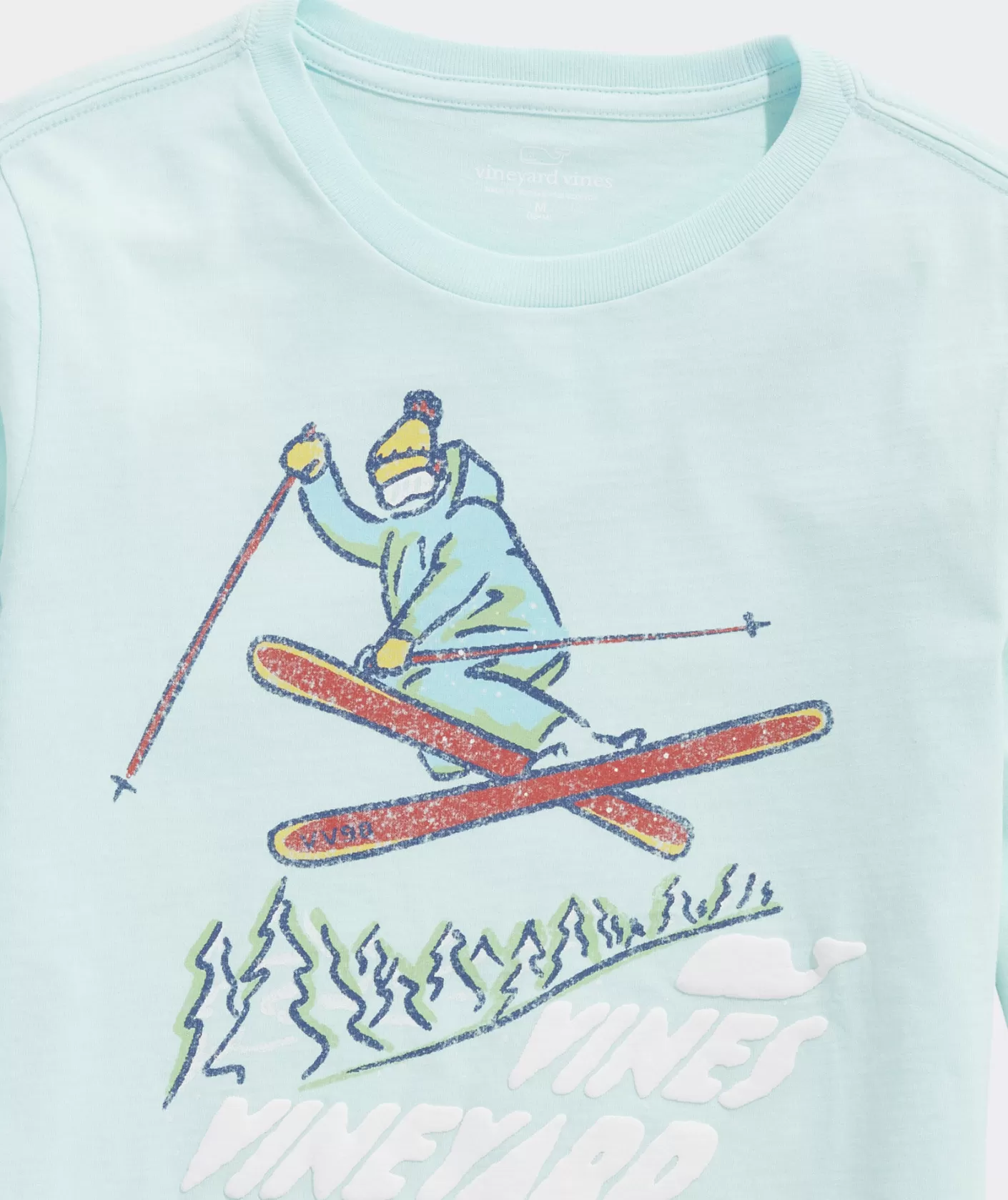 Vineyard Vines Boys' Pro Snowboard Whale Long-Sleeve Pocket Tee< Tees