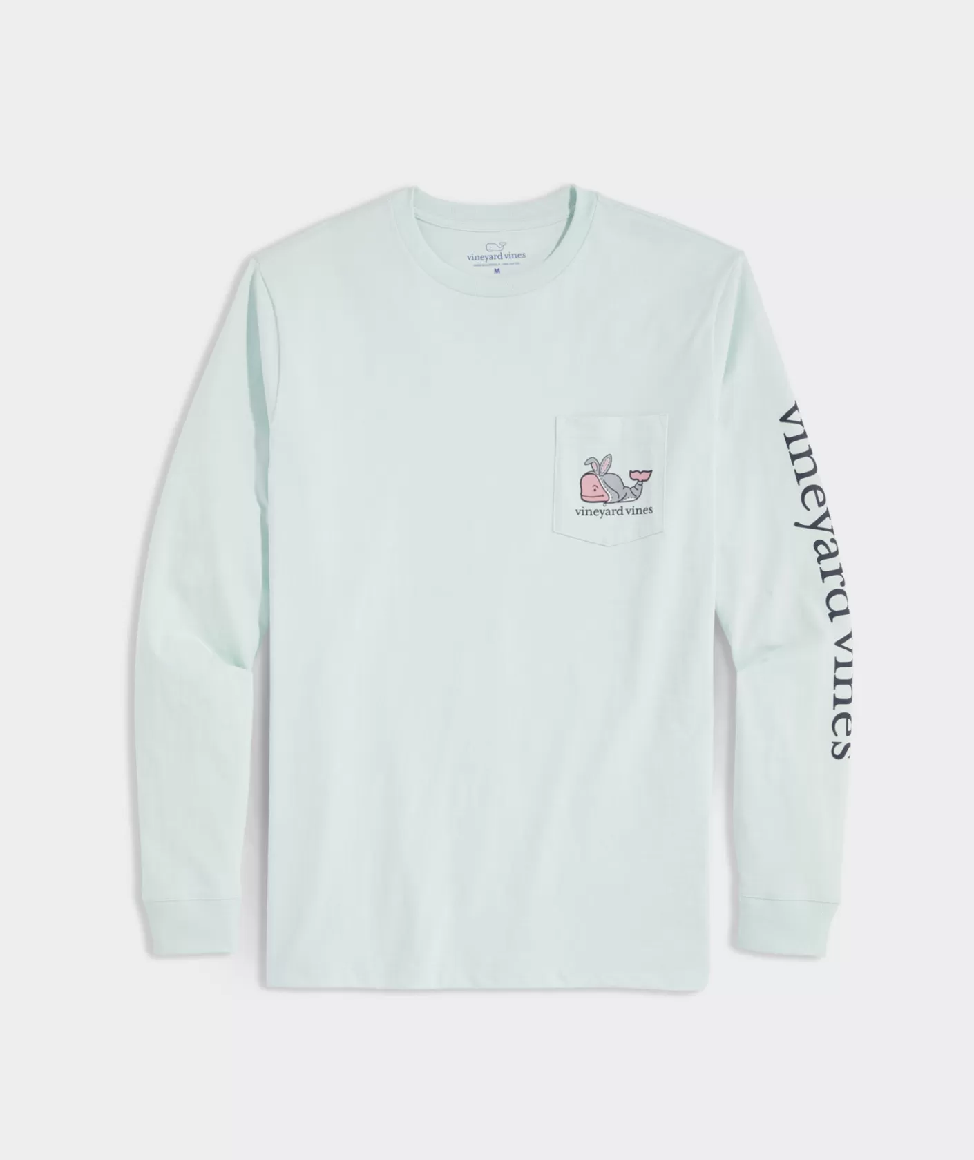 Vineyard Vines Bunny Suit Whale Long-Sleeve Pocket Tee< Tees