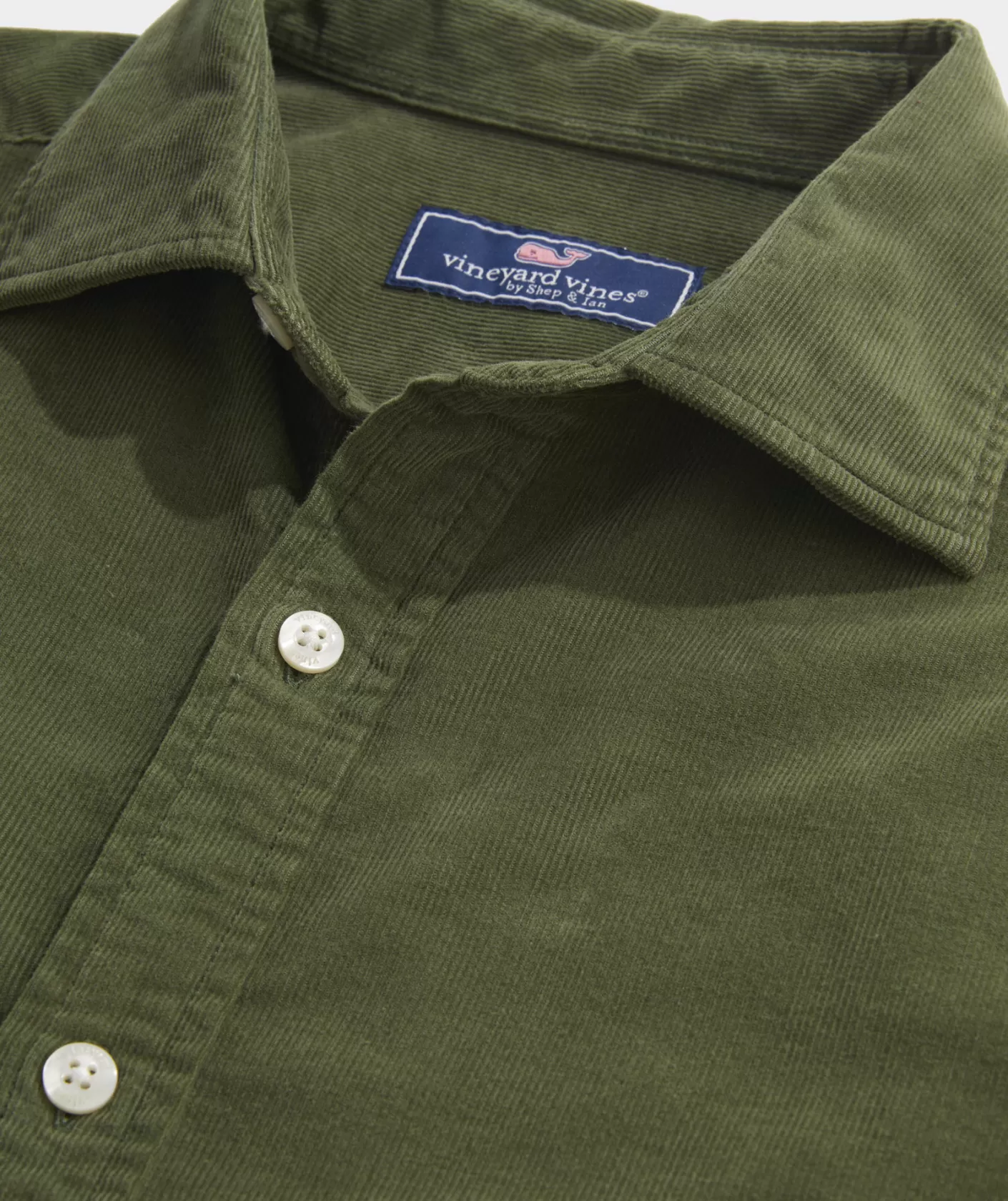 Vineyard Vines Corduroy Spread Collar Shirt< Button-Down Shirts