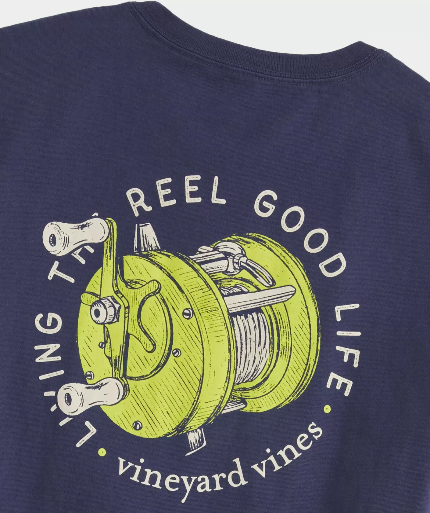 Vineyard Vines Fishing Reel Short-Sleeve Tee< Tees