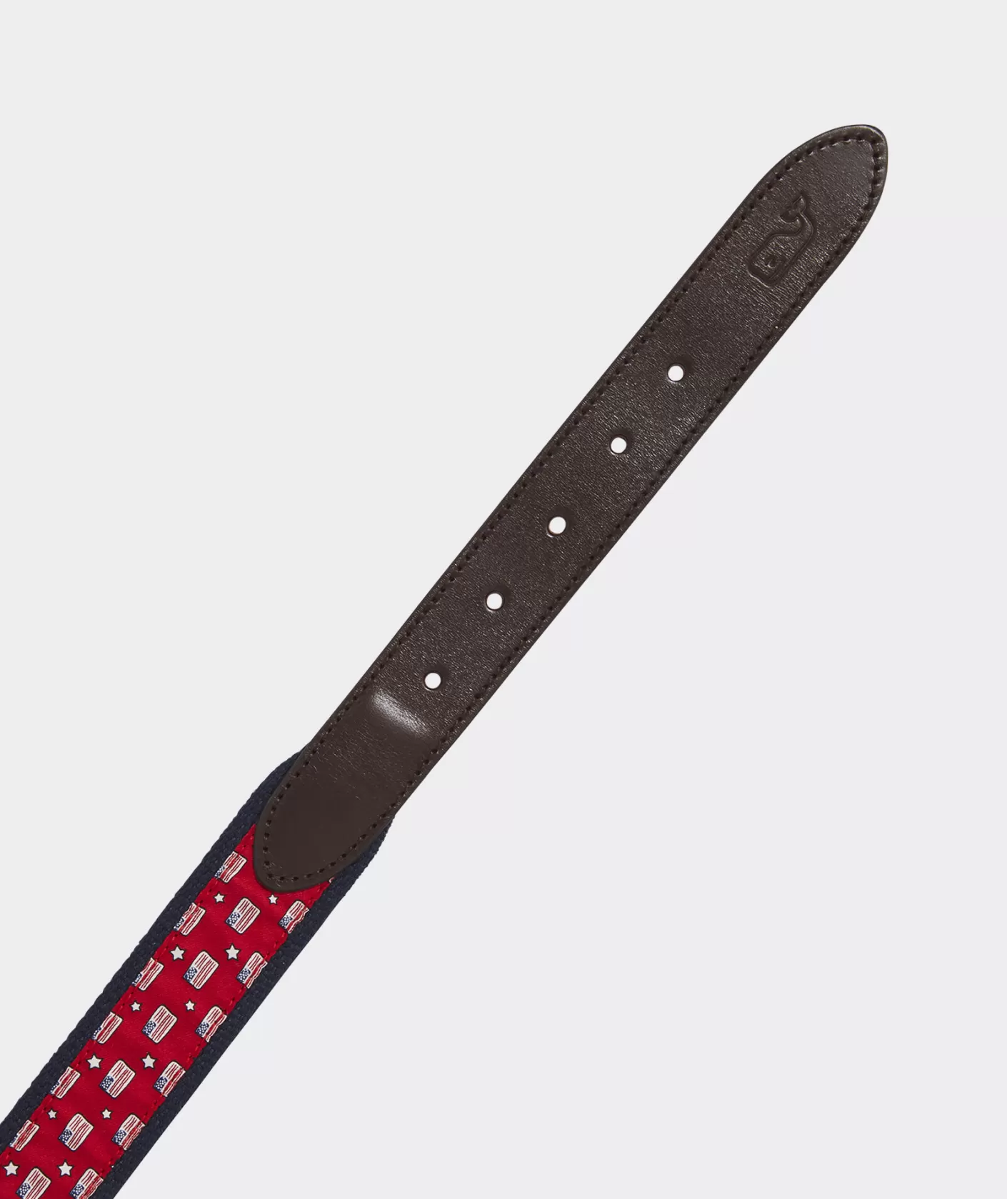 Vineyard Vines Flag & Stars Canvas Club Belt< Belts