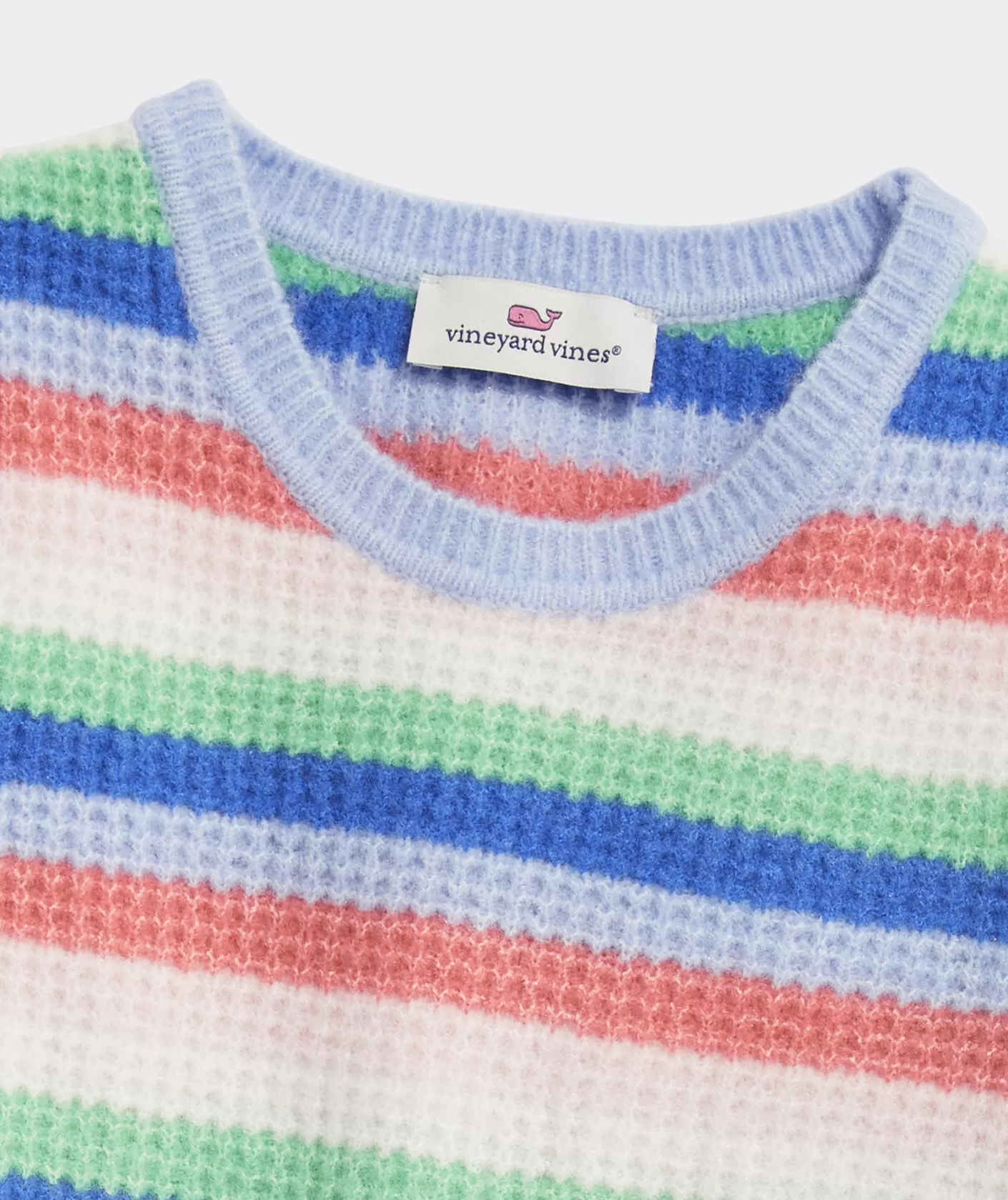 Vineyard Vines Girls' Breton Stripe Mockneck Sweater< Sweaters | Sweatshirts & Sweatpants