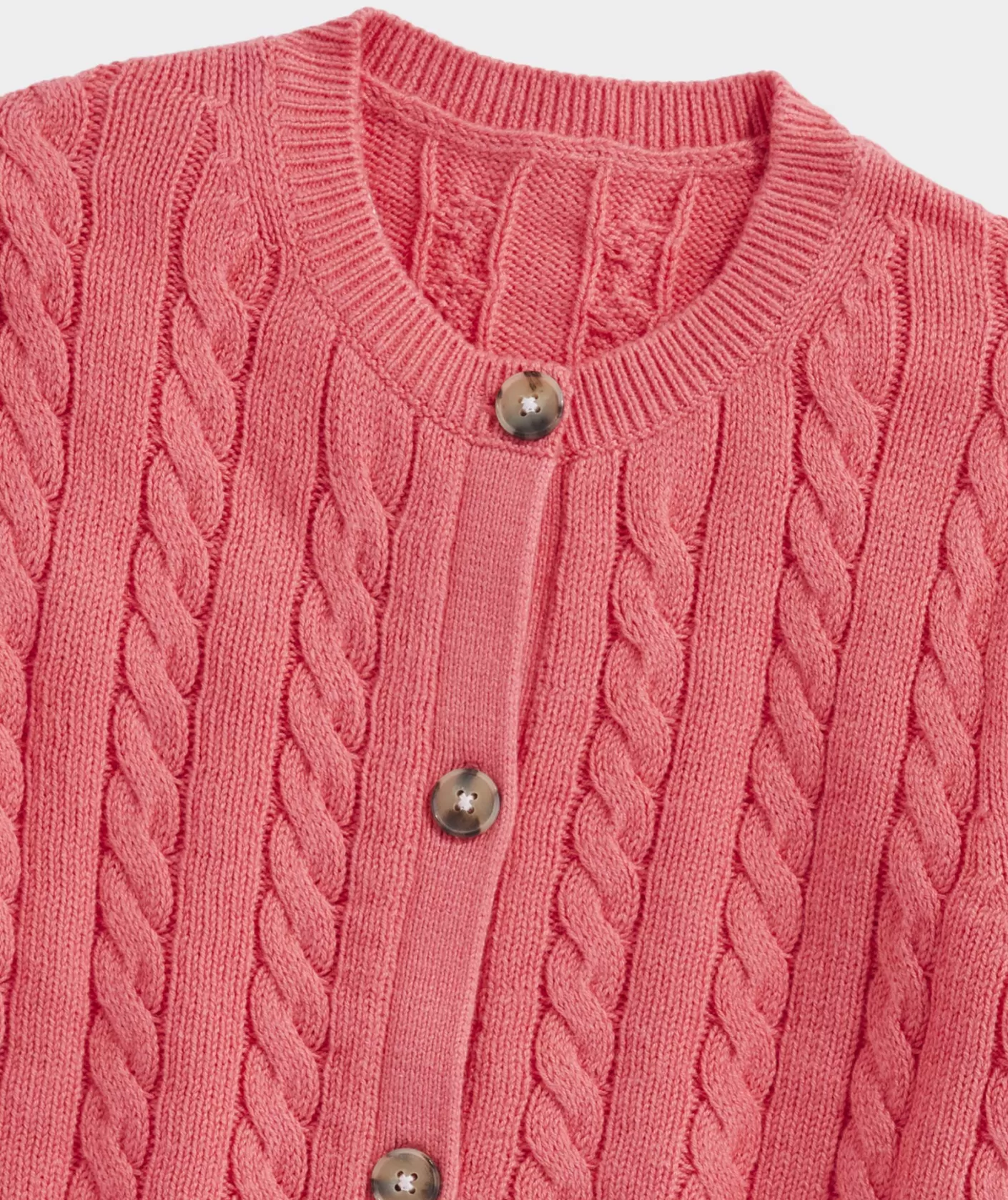 Vineyard Vines Girls' Classic Cable Cardigan< Sweaters