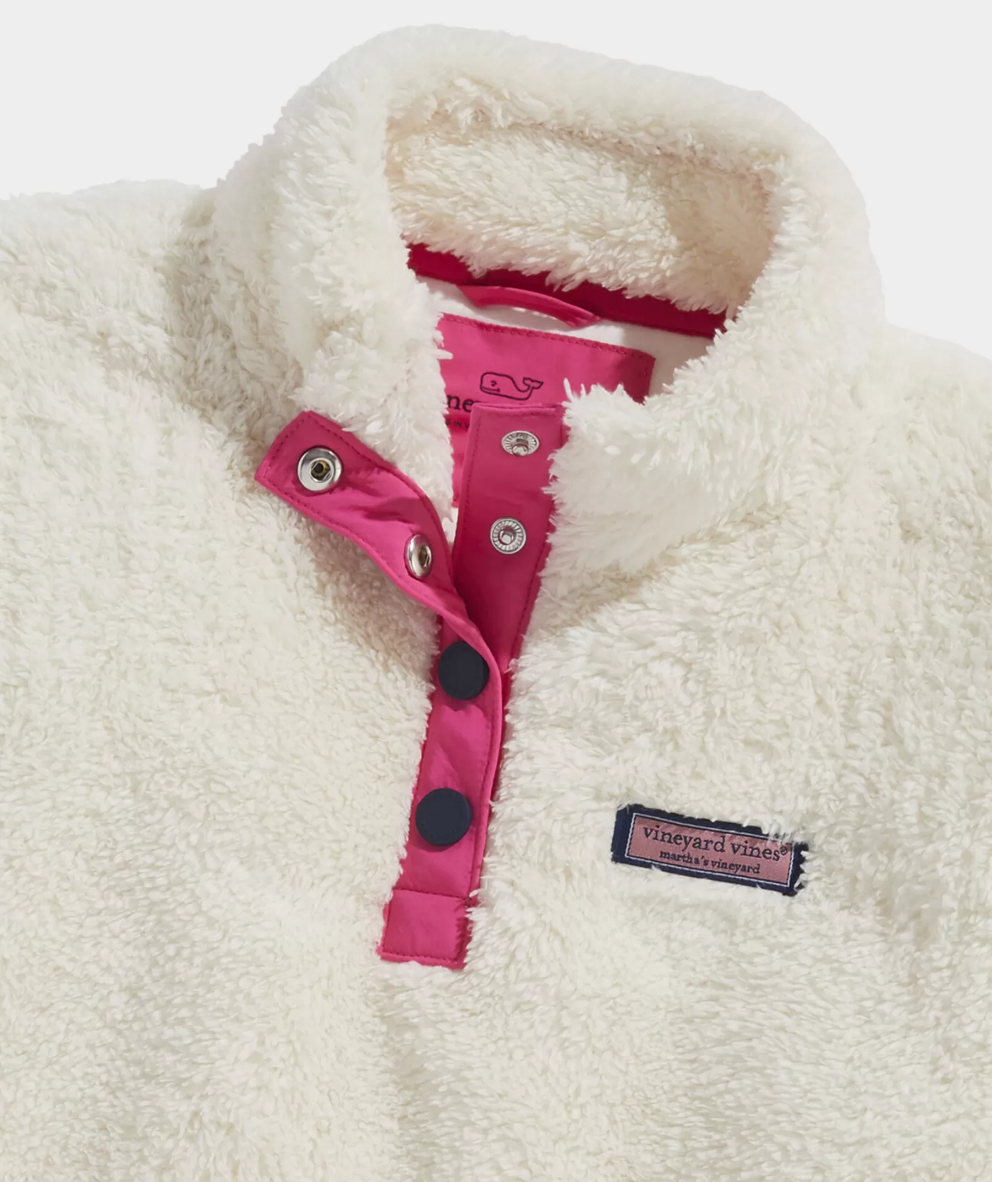 Vineyard Vines Girls' Harbor Fleece Quarter-Snap< Jackets, Blazers & Vests | Sweatshirts & Sweatpants