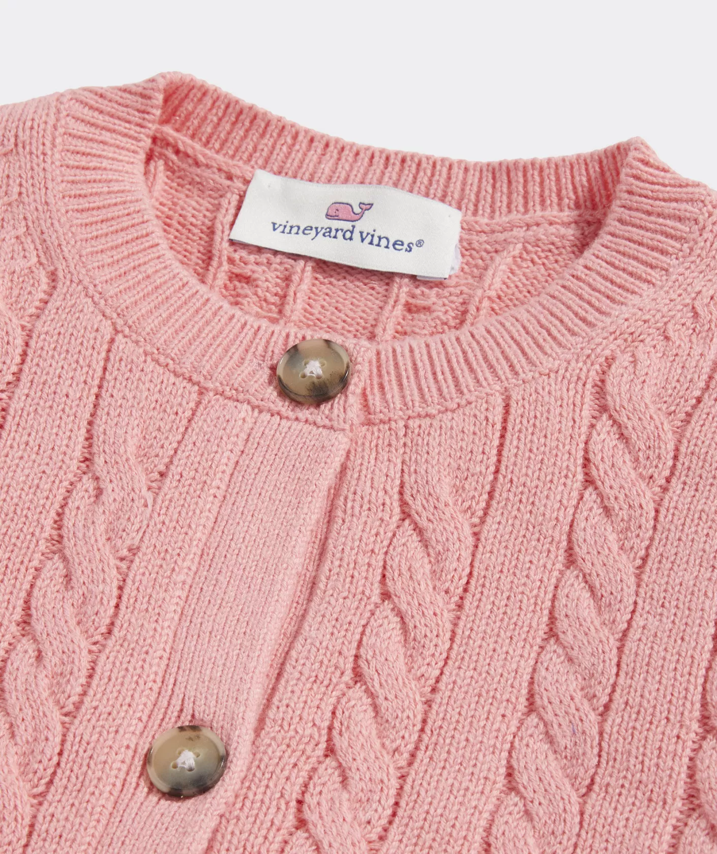 Vineyard Vines Girls' Striped Waffle Crewneck Sweater< Sweaters