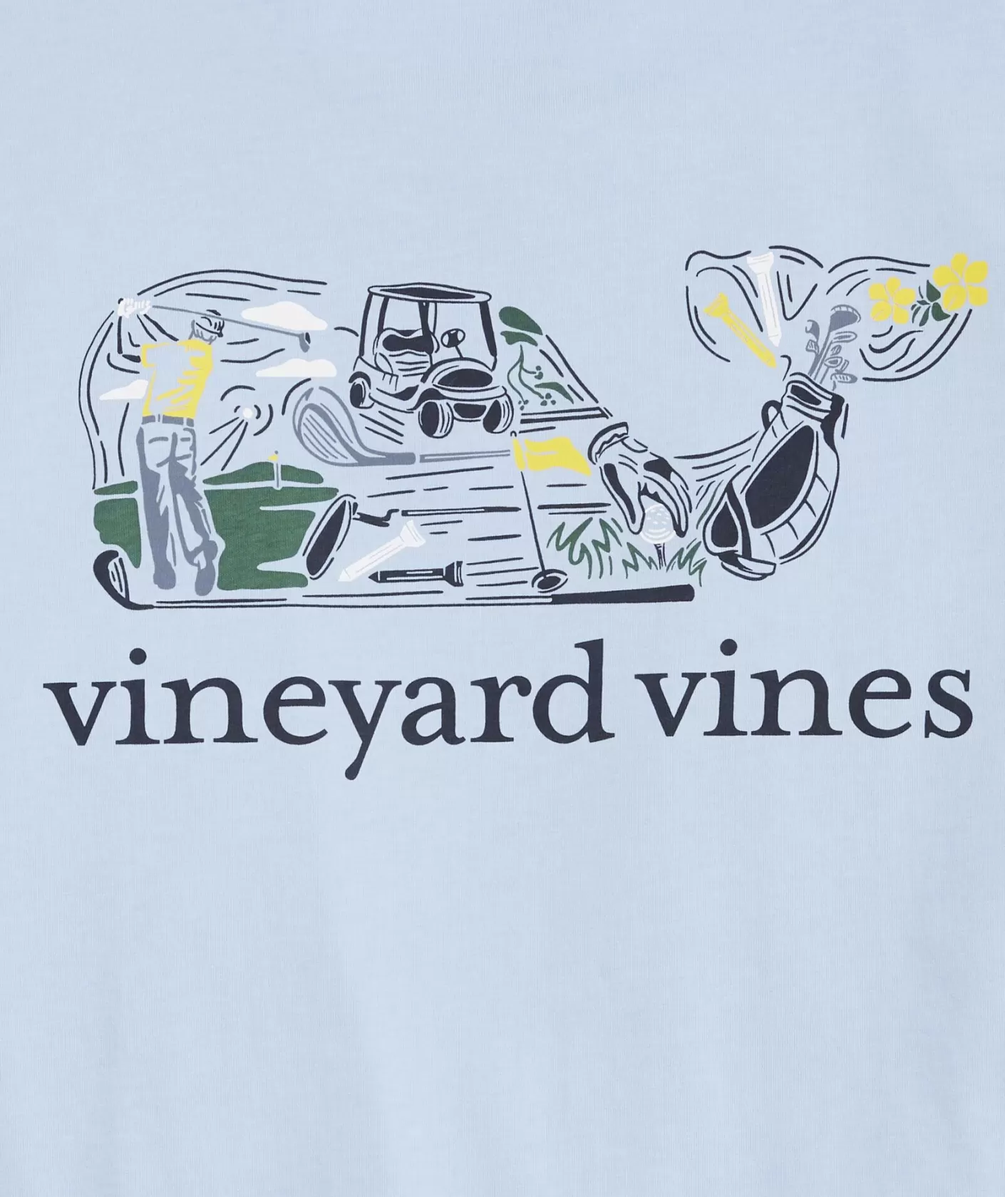 Vineyard Vines Golf Icons Whale Short-Sleeve Tee< Tees