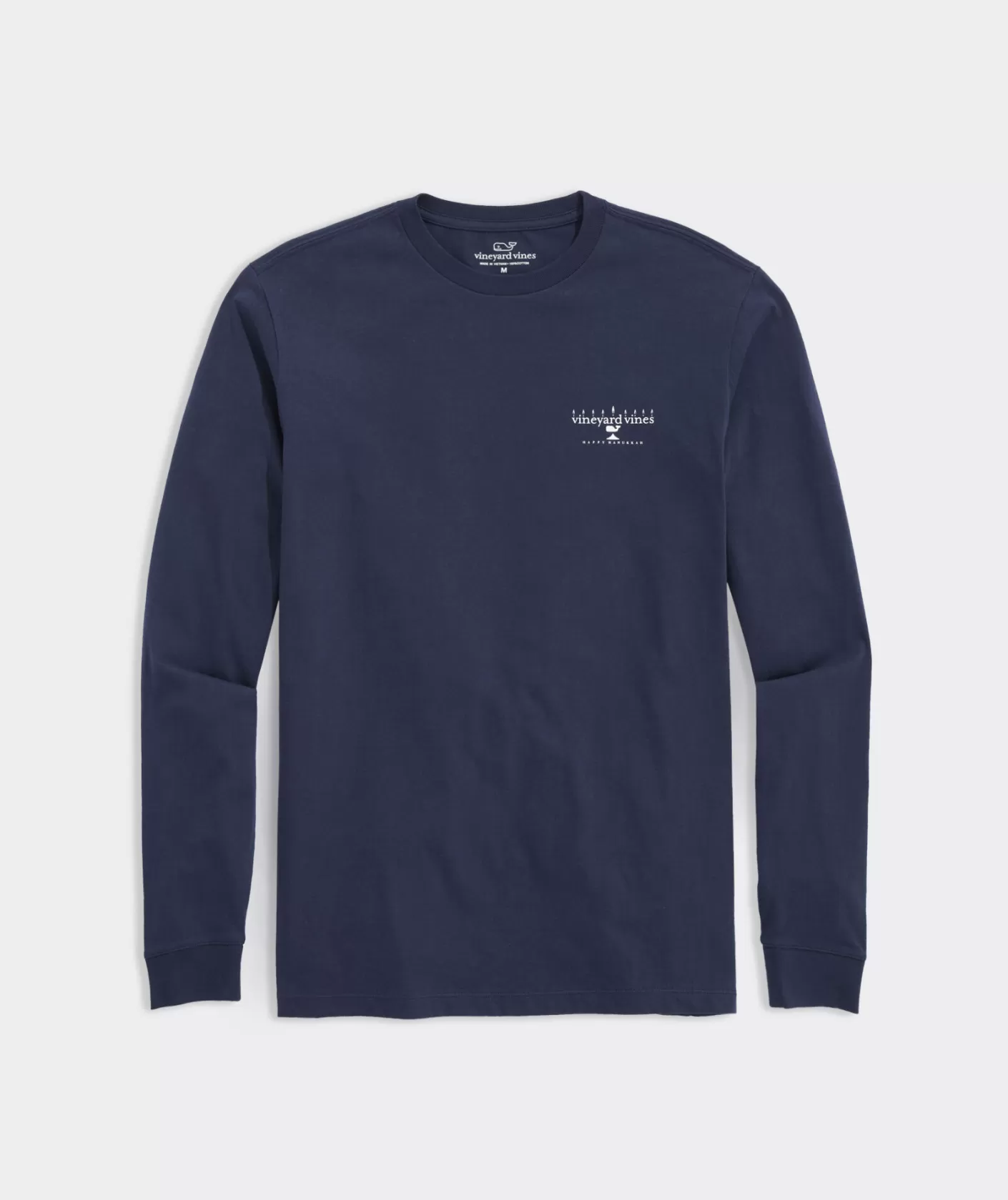 Vineyard Vines Happy Hanukkah Long-Sleeve Tee< Tees