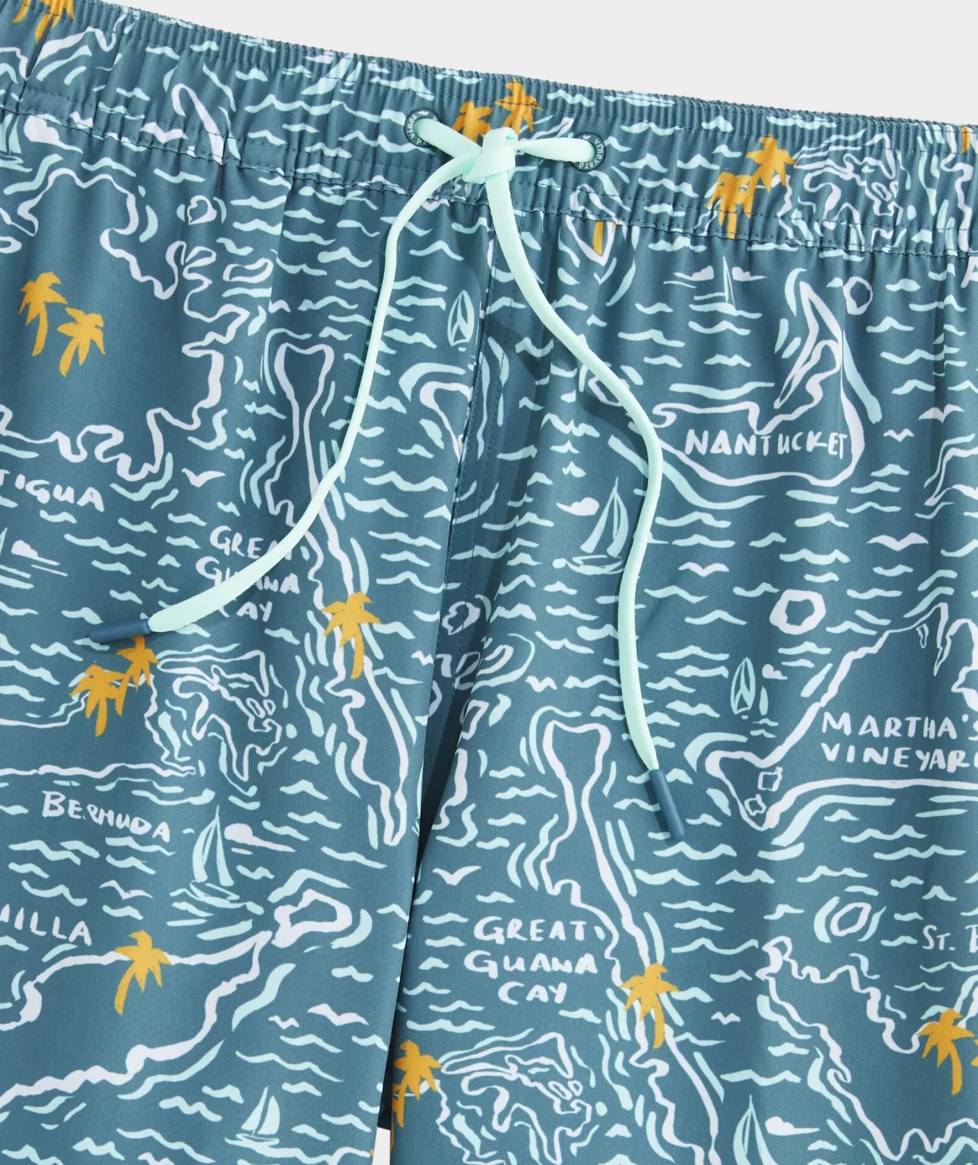 Vineyard Vines 7 Inch Printed Chappy Swim Trunks< Swimwear