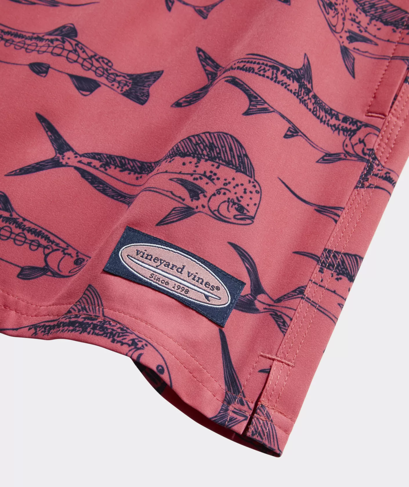 Vineyard Vines 5 Inch Printed Chappy Swim Trunks< Swimwear