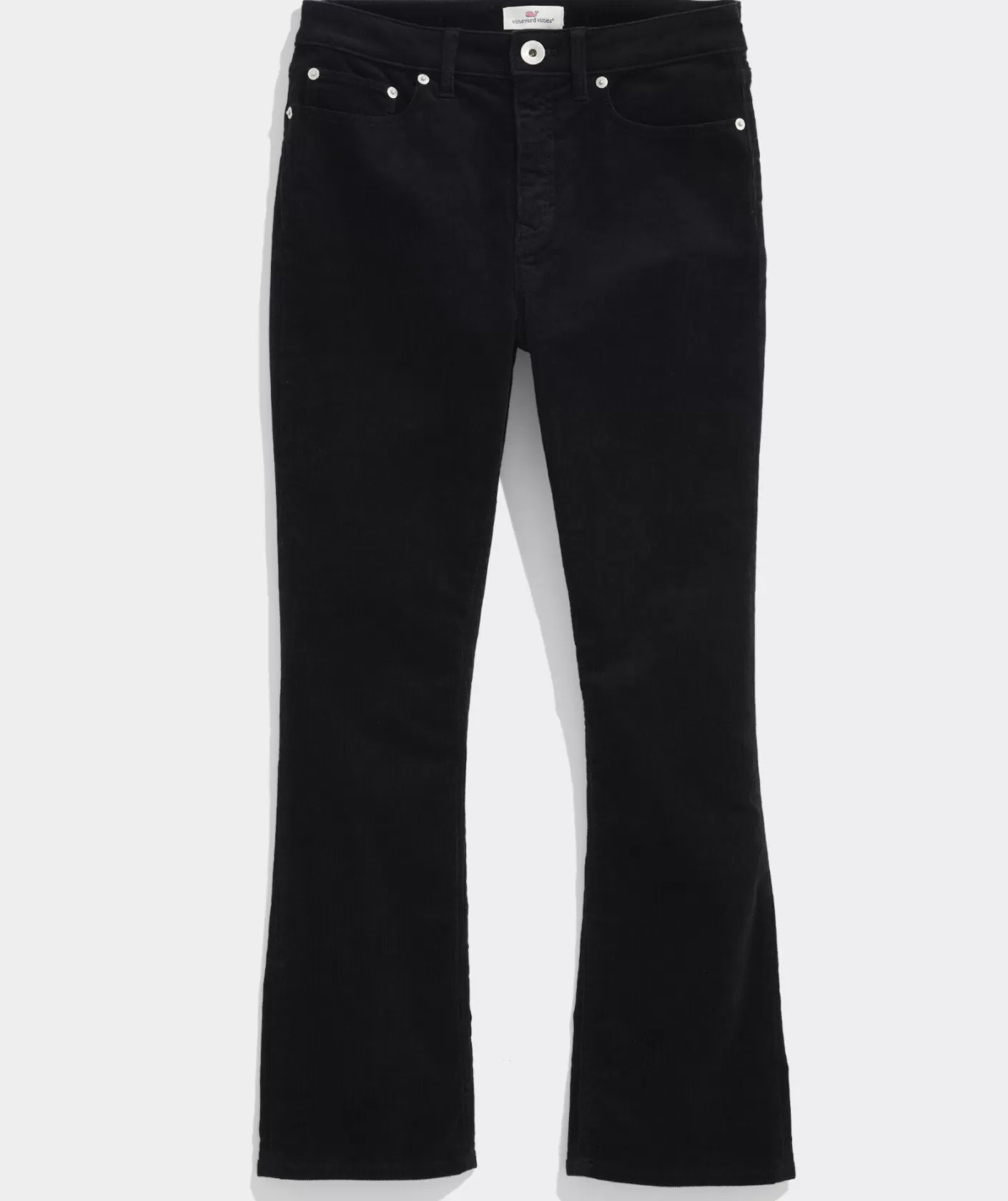 Vineyard Vines Kick Flare Mid-Rise Corduroy Pants< Pants & Denim