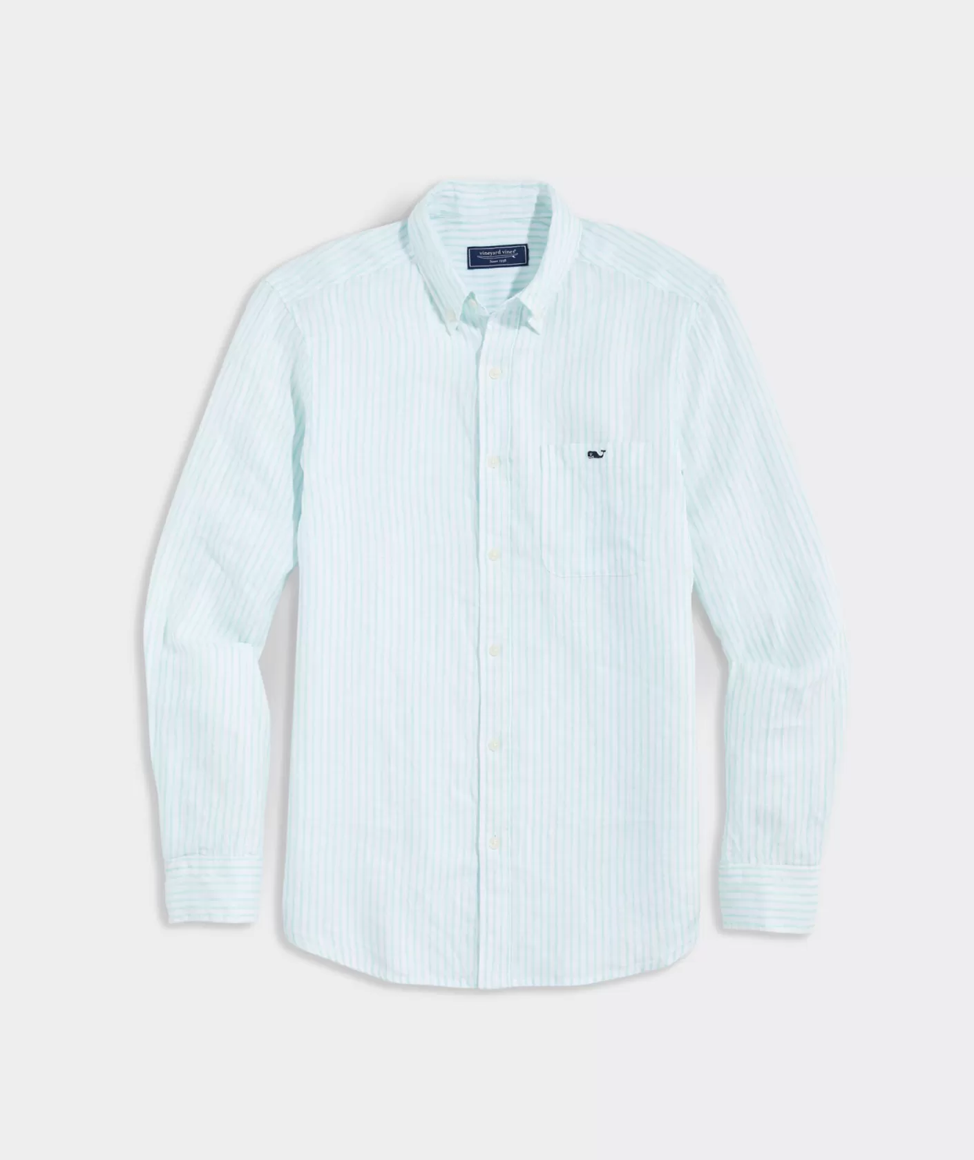 Vineyard Vines Linen Striped Shirt< Button-Down Shirts