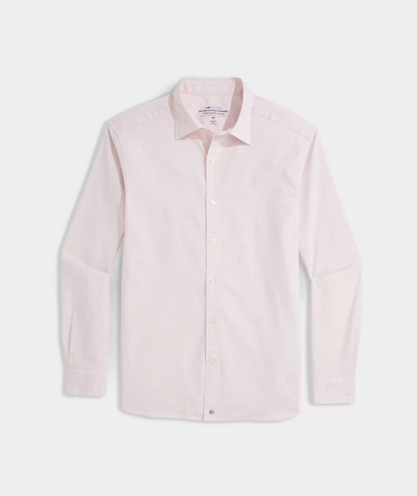 Vineyard Vines On-The-Go brrrº Gingham Spread Collar Shirt< Button-Down Shirts