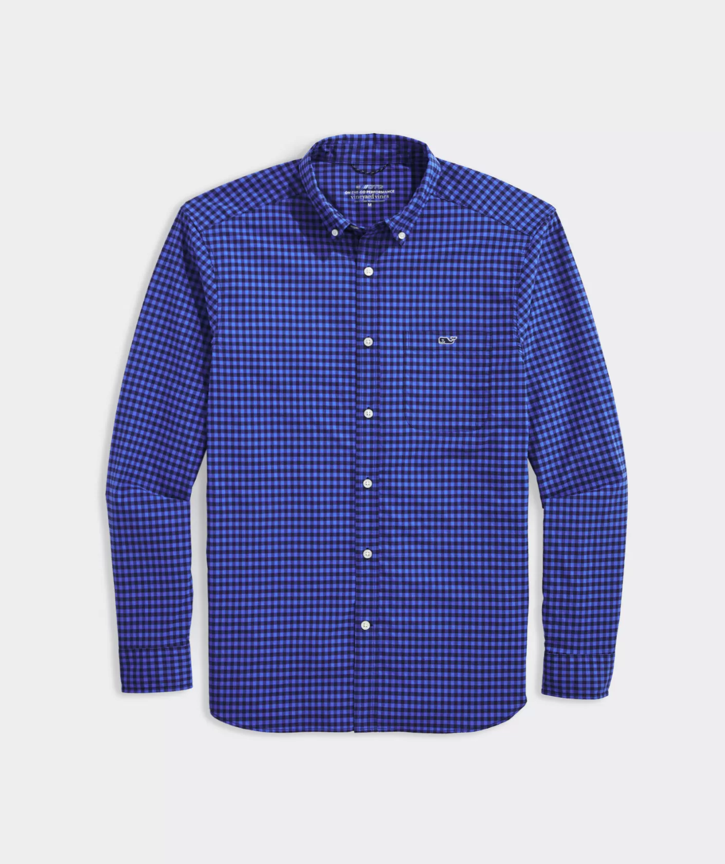 Vineyard Vines On-The-Go Nylon Gingham Shirt< Button-Down Shirts