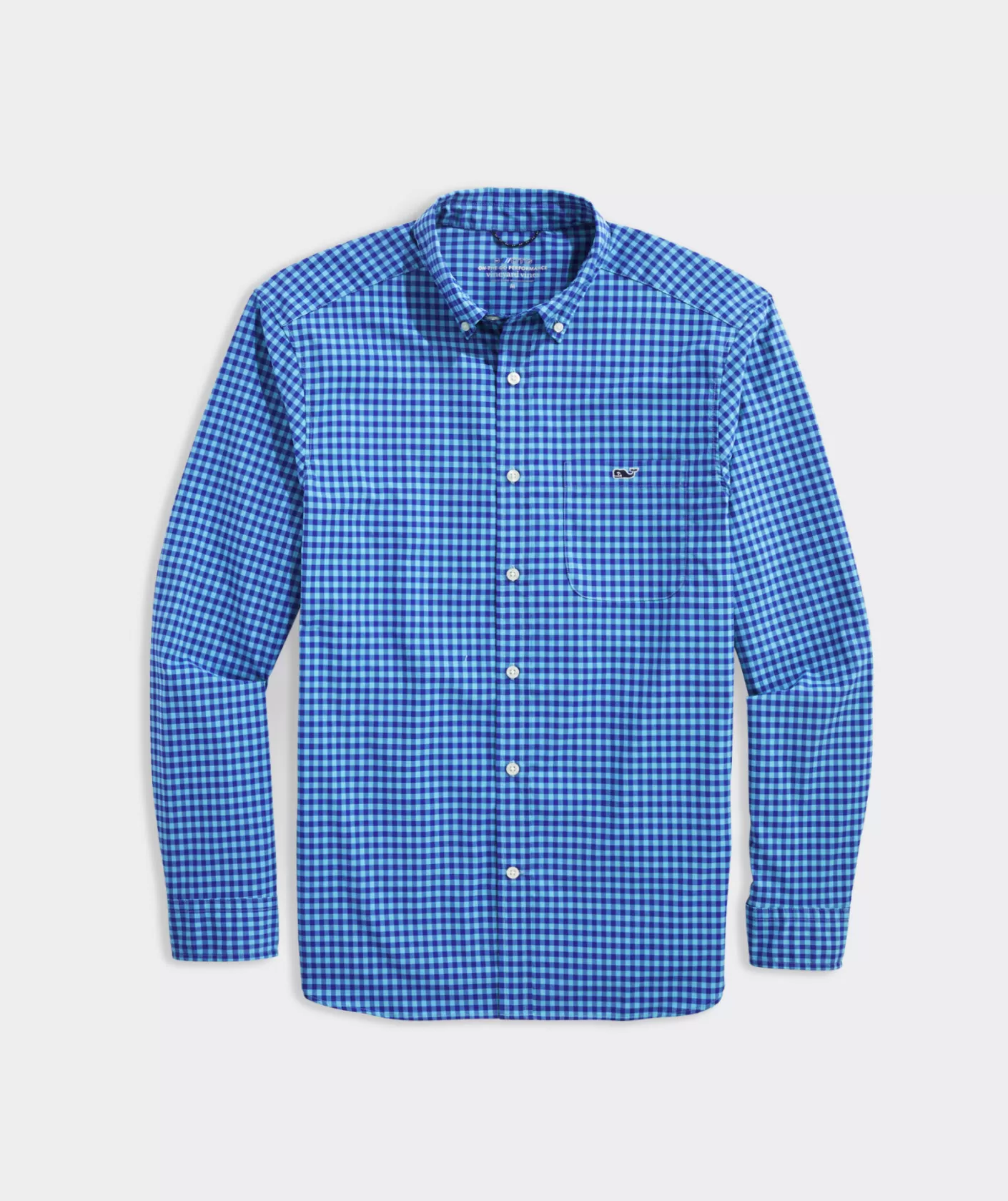 Vineyard Vines On-The-Go Nylon Gingham Shirt< Button-Down Shirts