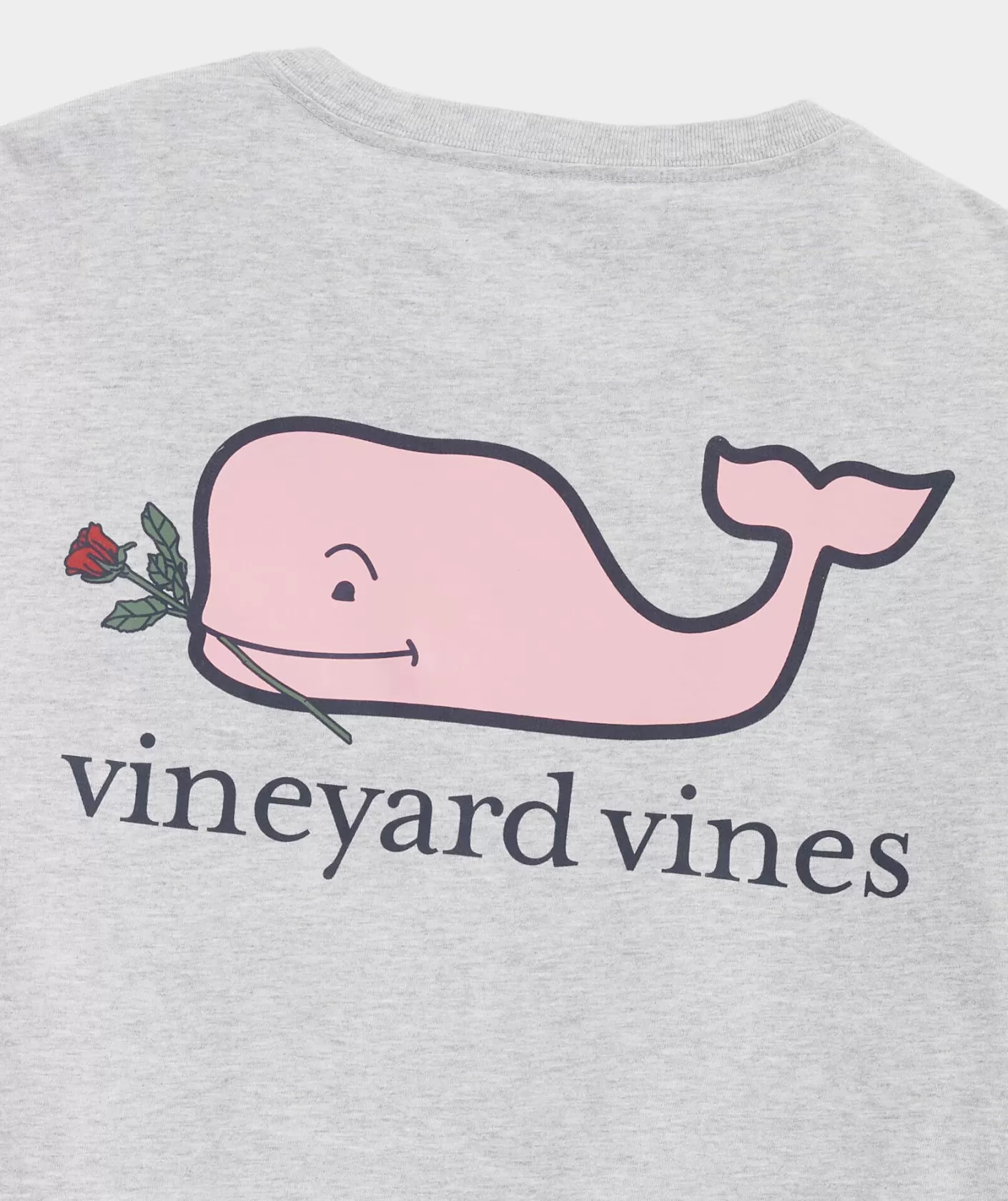 Vineyard Vines Romantic Whale Long-Sleeve Pocket Tee< Tees